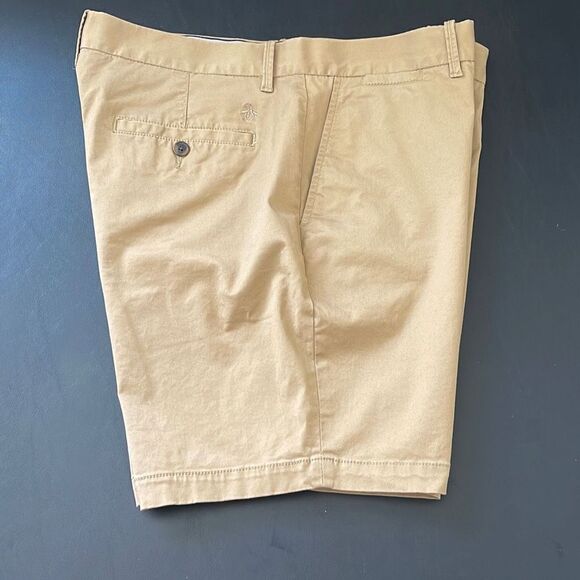 Original Penguin by Munsing Wear Khaki/Chino Slim Fit Shorts. Men’s Size 36. Tan - Picture 3 of 8